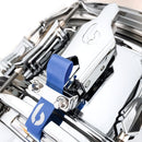 British Drum Co. BB-14-60-SN Bluebird Series Chrome Over Brass Snare. 6" x 14"