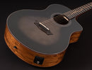 Washburn VITE S9V Bella Tono Studio Cutaway Acoustic Electric Guitar. Gloss Charcoal Burst