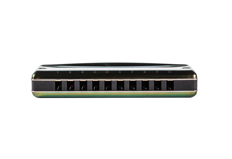 Suzuki C-20-D Olive Harmonica. Key of D