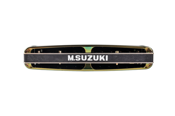 Suzuki C-20-C Olive Harmonica. Key of C