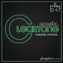 Cleartone Phosphor-Bronze 12-String Treated Acoustic Guitar Strings. Light (10-47)
