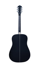 Washburn DFBDB Deep Forest Burl Dreadnought Acoustic Guitar, Black Fade