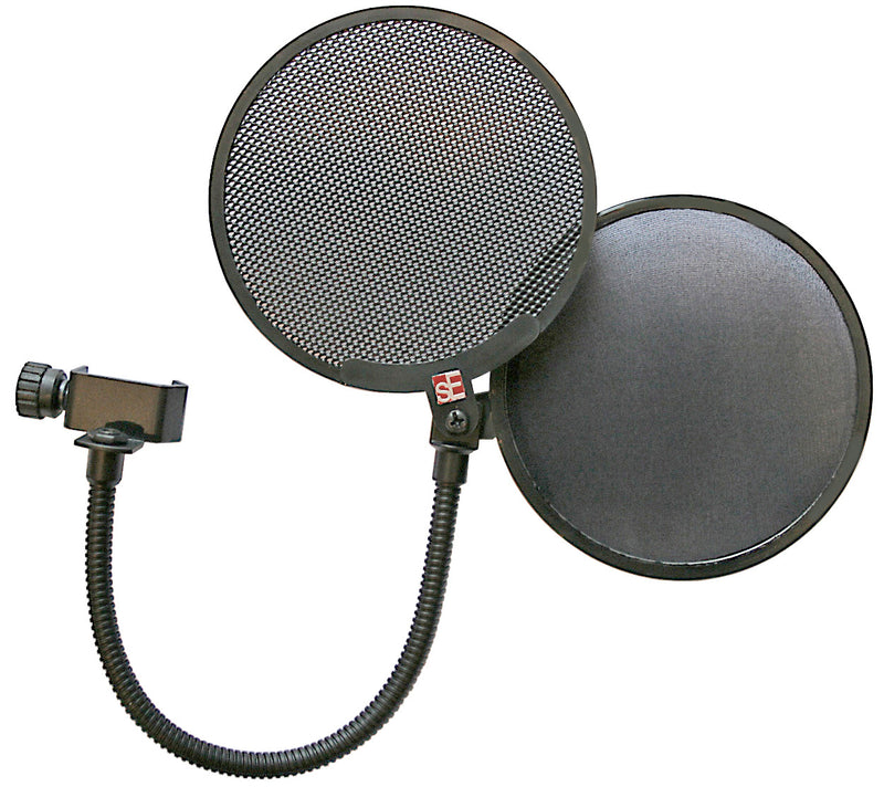 sE DUAL-POP  Dual Metal and Fabric Pop Filter