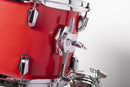 British Drum Co. ENG-22-CB-SSC Enigma Series Club Kit. Satin Scarlett 12", 16", 22"
