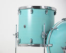 British Drum Co. ENG-22-CB-STL Enigma Series Club Kit. Satin Teal 12", 16", 22"
