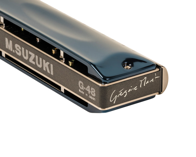 Suzuki G-48-C Gregoire Maret Signature Model Harmonica. Key of C