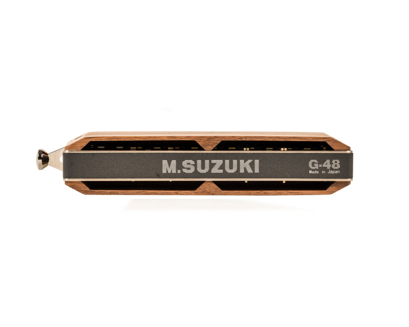 Suzuki G-48W-C Gregoire Maret Signature Model Wood Harmonica. Key of C