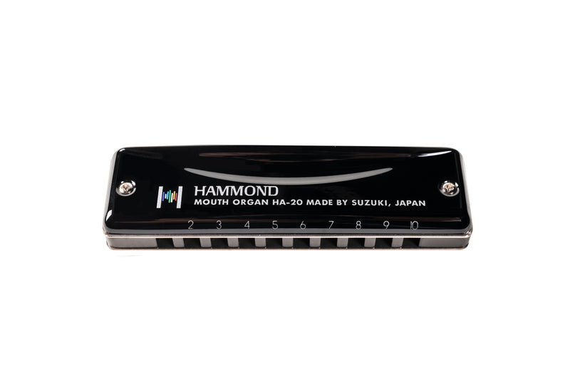 Suzuki HA-20-D Hammond Promaster Harmonica. Key of D