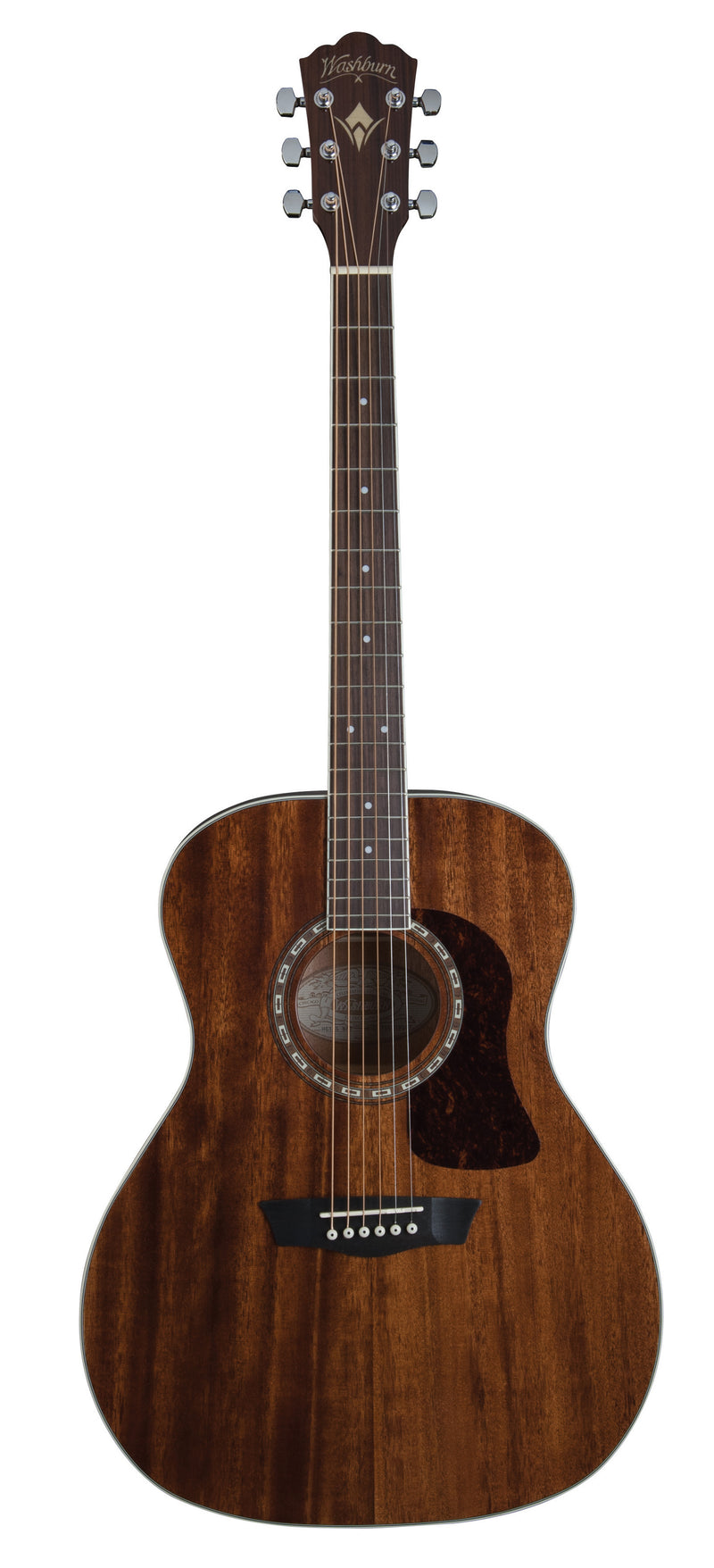 Washburn HG12S-O G12S Heritage 10 Series Grand Auditorium Acoustic Guitar, Natural