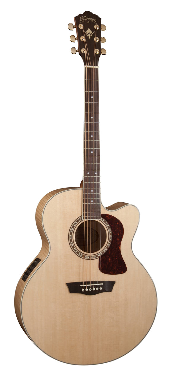 Washburn J40SCE Heritage 40 Series Jumbo Acoustic Electric Guitar