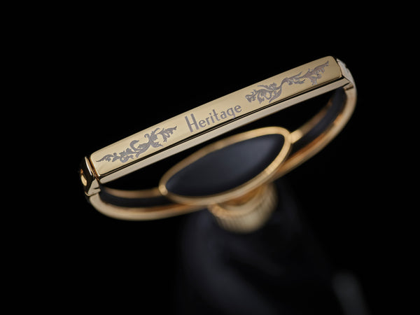 G7th Heritage Series Style 3 Wide 18Kt Gold Finish