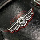 British Drum Co. ICA-14-65-SN Nicko McBrain Signature Series Icarus Black Oak Snare. 6.5" x 14"