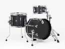 British Drum Co. IMP-16-CB Imp Club Kit. Black Ash 16"