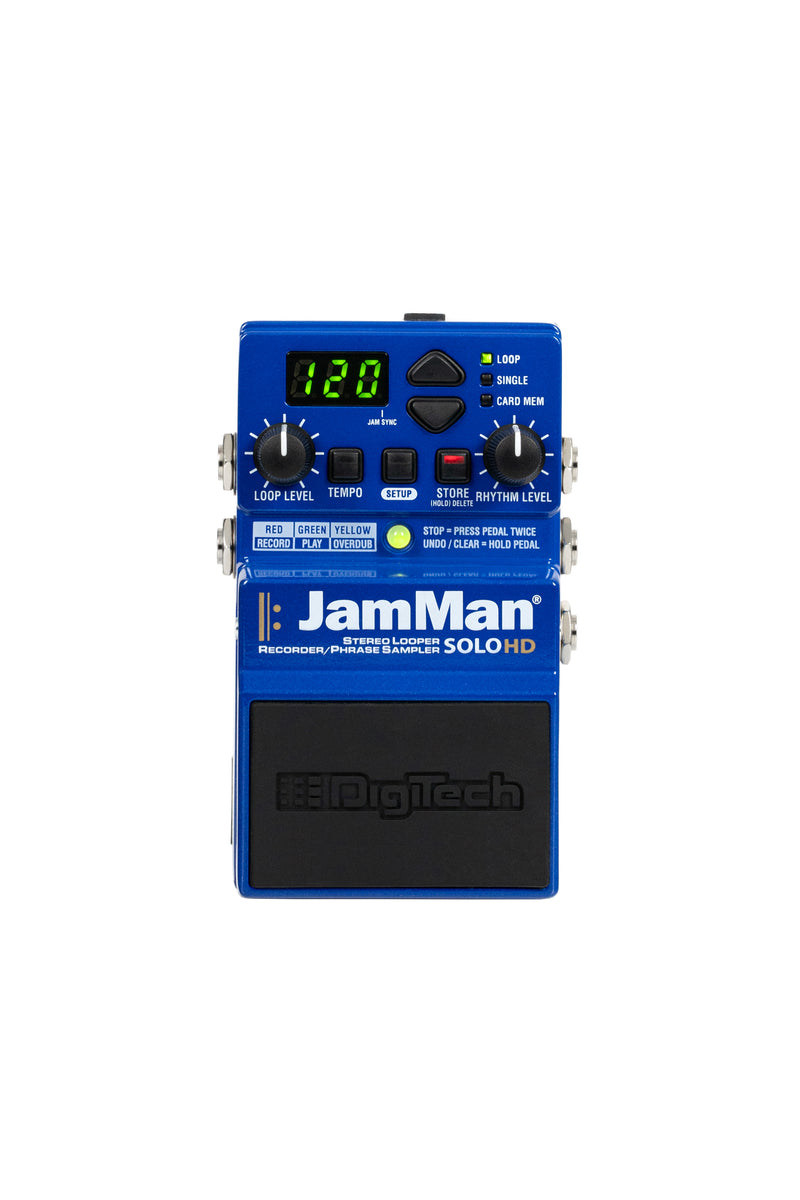 Digitech JAMMAN-SOLO-HD Compact Stereo Looper Pedal