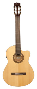 Jasmine JC25CE-NAT Classical Nylon String Acoustic Electric Guitar. Natural Finish