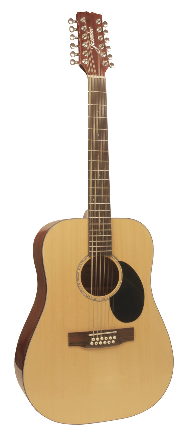 Jasmine JD36-12 Dreadnought (12 String) Acoustic Guitar. Natural