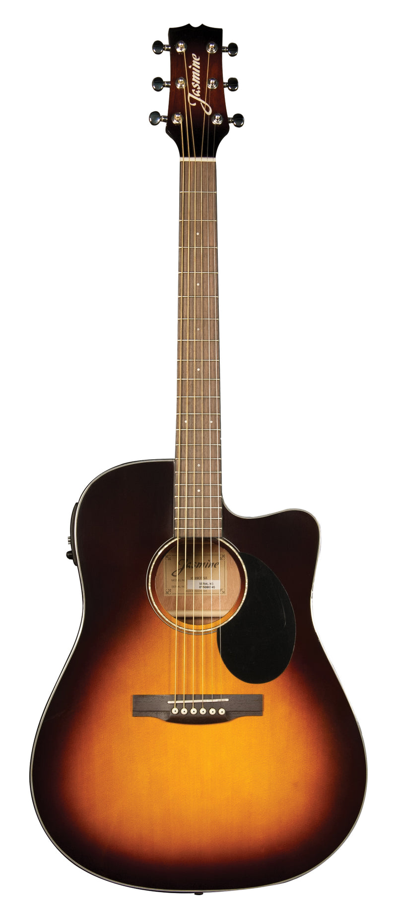 Jasmine JD39CE-SB Dreadnought Acoustic Electric Guitar. Sunburst Finish