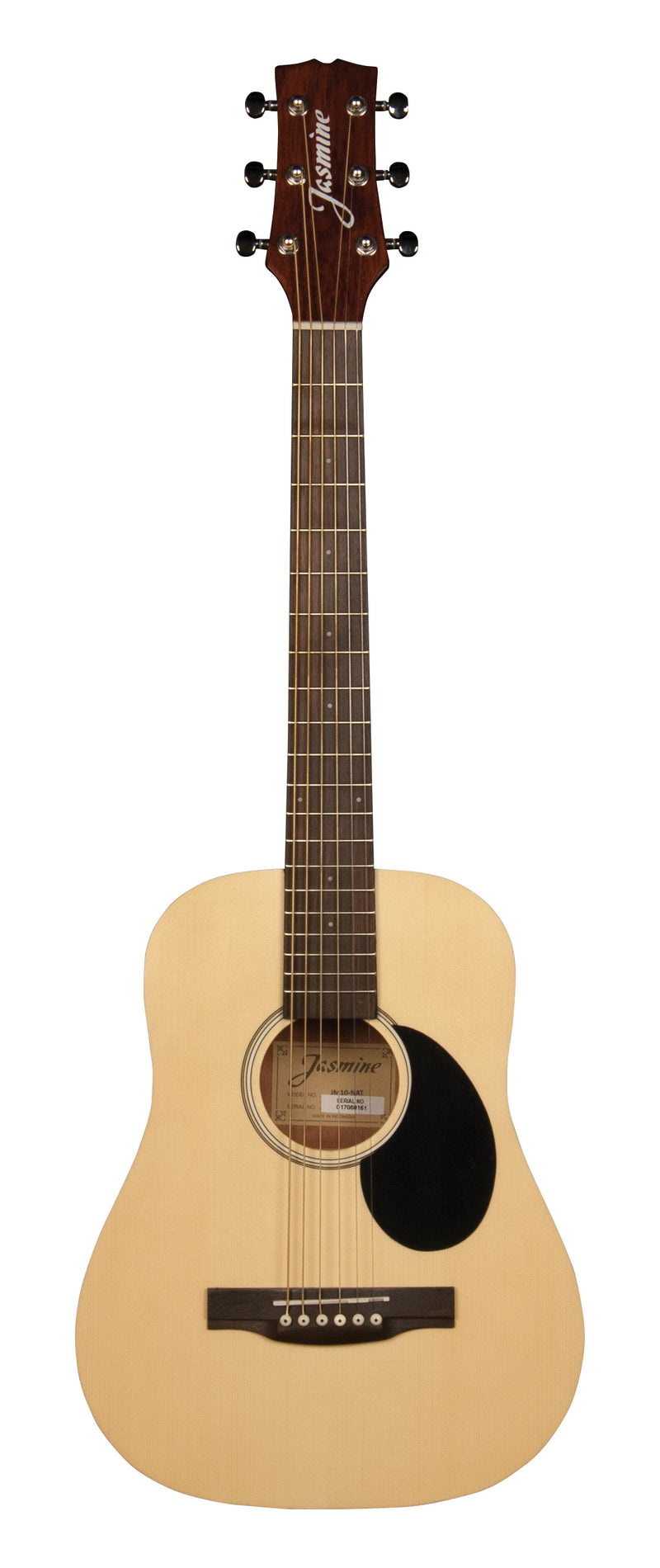 Jasmine JM10-NAT Dreadnought Mini Acoustic Guitar. Natural Finish