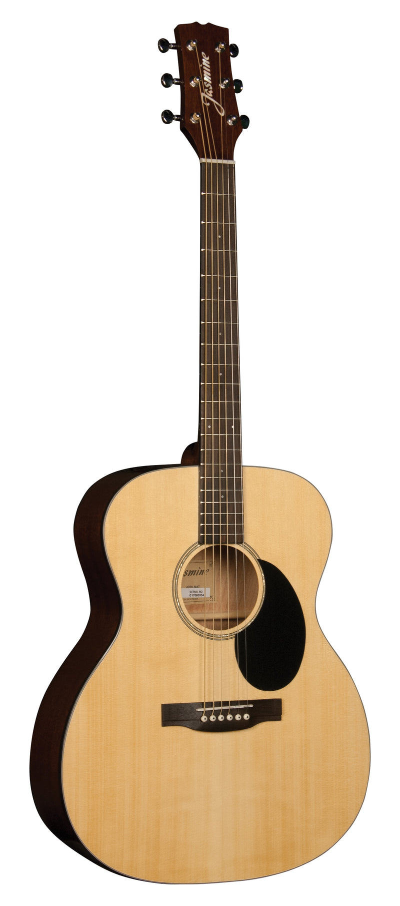 Jasmine JO36-NAT Orchestra Style Acoustic Guitar. Natural Finish