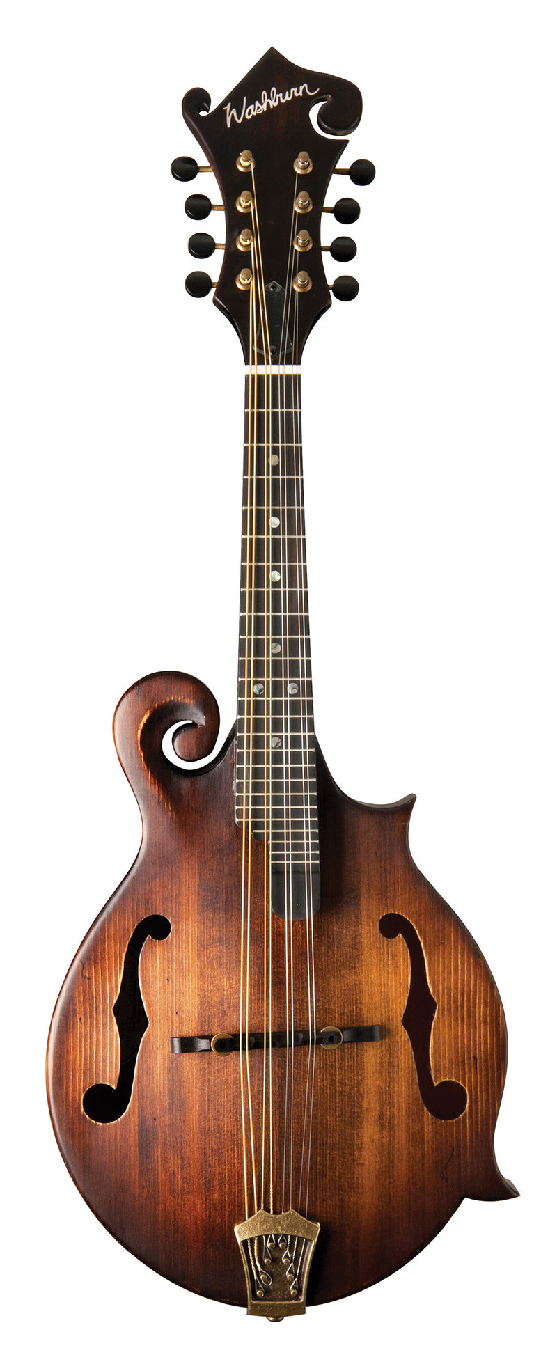 Washburn M108S American Series F Style Mandolin. Vintage Sunburst