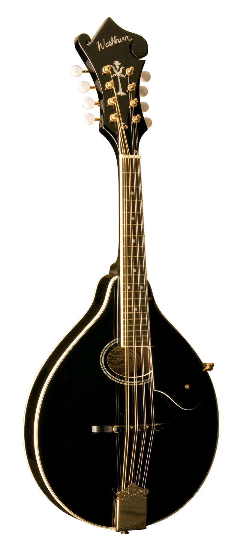 Washburn M1SD Americana Series A-Style Mandolin. Black