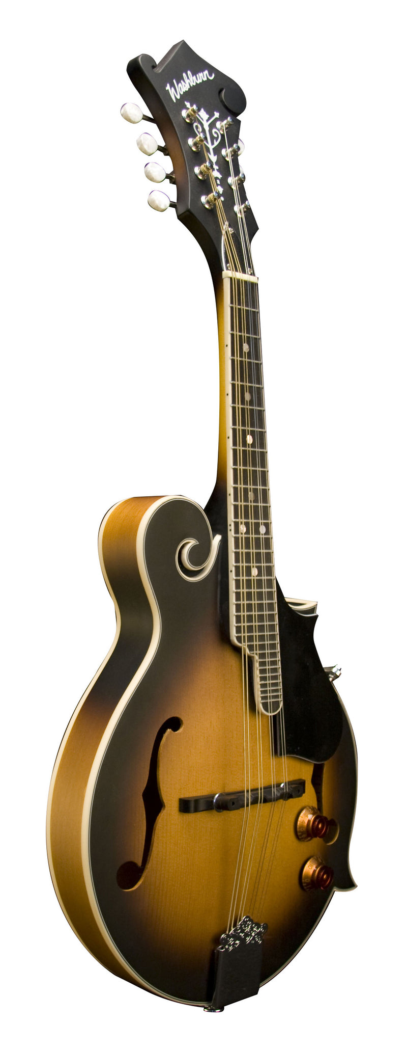 Washburn M3E Pack American Series F-Style Mandolin Pack. Sunburst