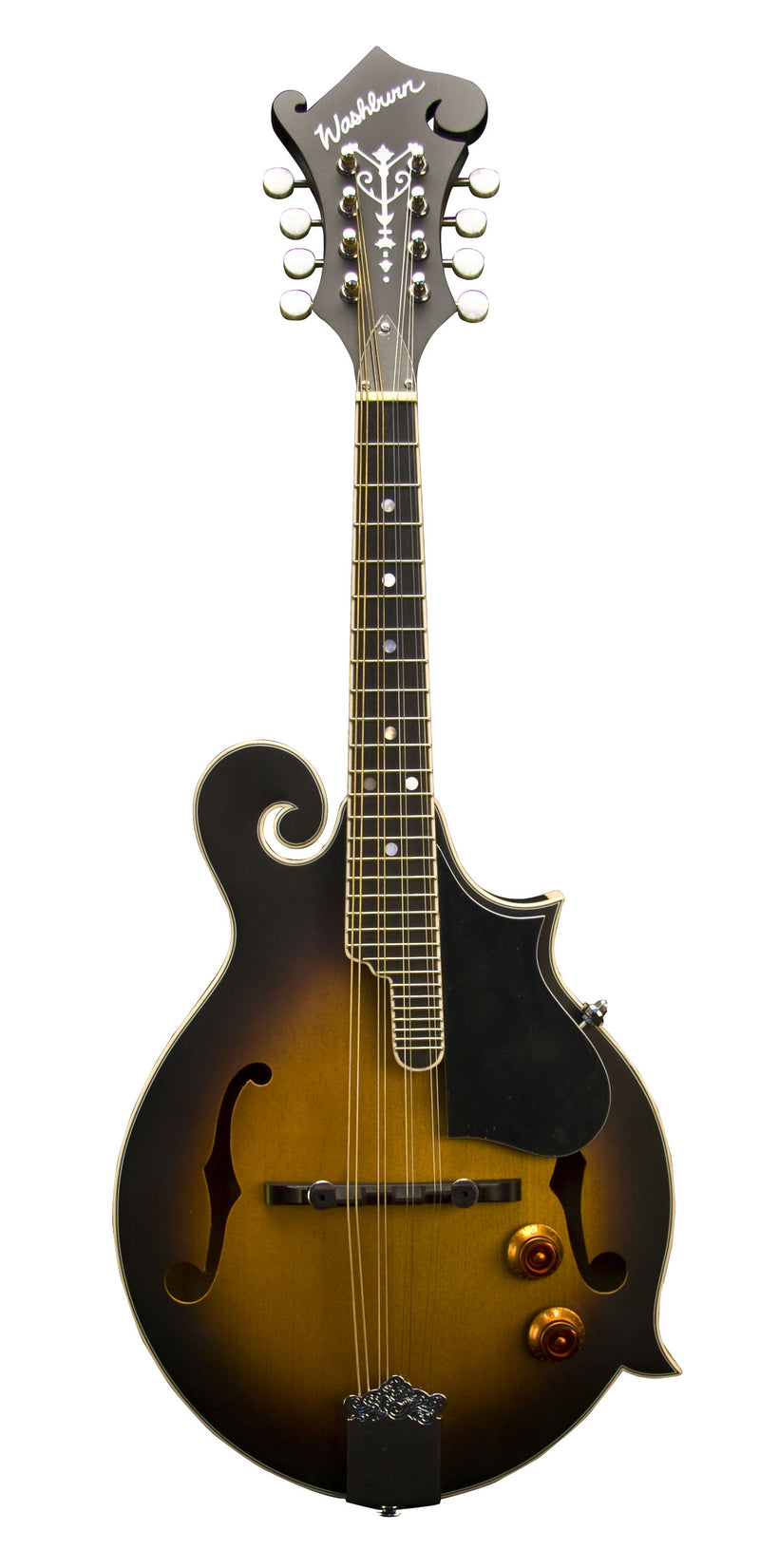 Washburn M3E Pack American Series F-Style Mandolin Pack. Sunburst