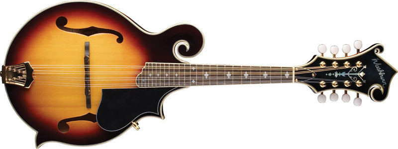 Washburn M3SWK-D M3SW Americana Series F-Style Mandolin, Tobacco Sunburst