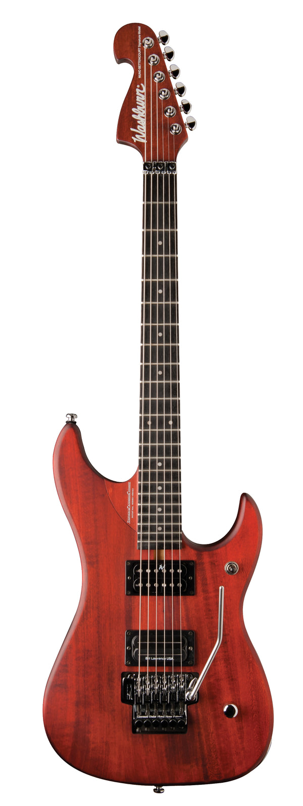 Washburn N24 Nuno Vintage Padauk Electric Guitar. Padauk Stain