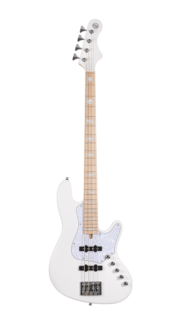 Cort NJS4WHT Elrick NJS 4 Bass Guitar. White