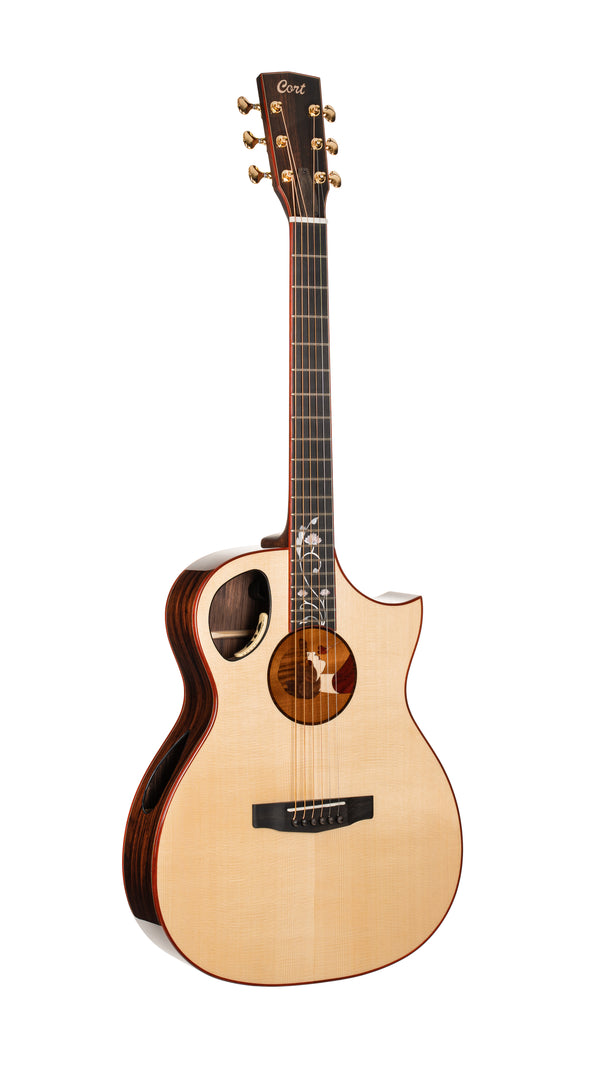 Cort ROSELYN Masterpiece Series Roselyn Redux Acoustic-Electric Guitar. Natural Glossy