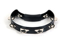 Rhythm Tech RT1210 Solo Tambourine. Black with Single Row Nickel Jingles