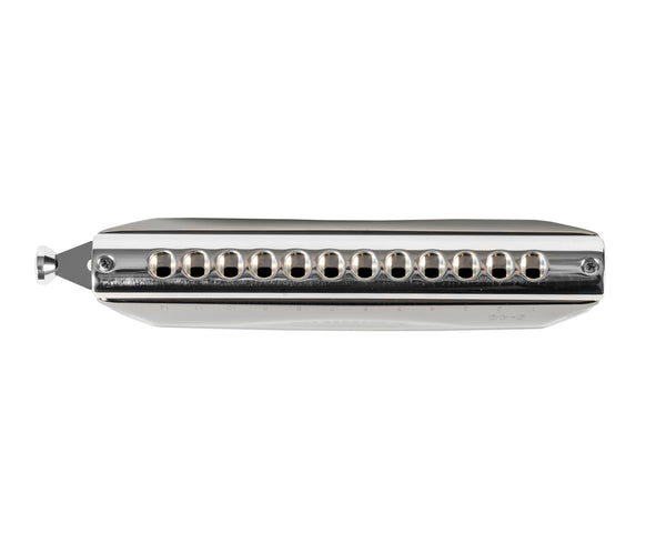 Suzuki S-48S Sirius 12 Hole Chromatic Straight Harmonica