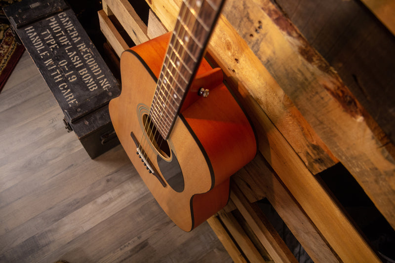 Jasmine S35 Dreadnought Acoustic Guitar, Natural Finish