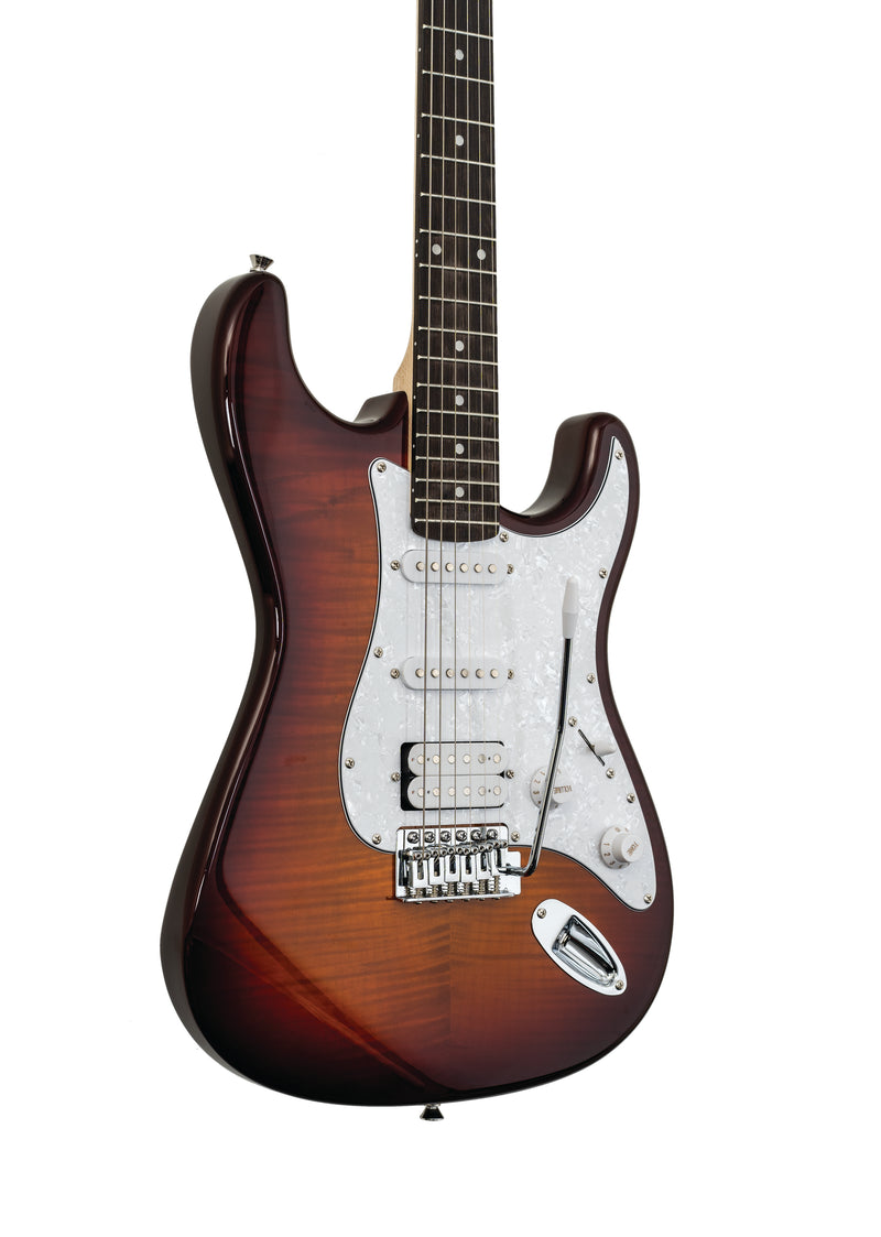 Washburn SDFSB Sonamaster Deluxe Electric Guitar, Sunburst