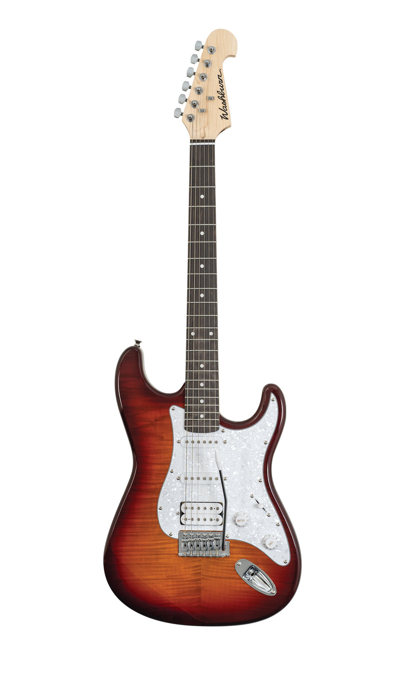 Washburn SDFSB Sonamaster Deluxe Electric Guitar, Sunburst