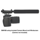 CAD SM915B Premium Shotgun Microphone Battery Powered with Camera Mount, Windscreen & Bag