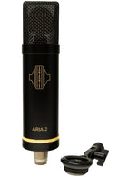Sontronics Aria 2 - Fixed Cardioid Valve Condenser Microphone. Black