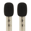 Sontronics STC-1S - Matched Stereo Pair of Condenser Microphones. Silver