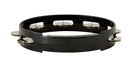 Rhythm Tech TC4018 True Colors Tambourine. Black 8"