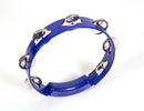 Rhythm Tech TC4048 True Colors Tambourine. Blue 8"