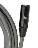 StudioFlex UX-5-GRY Ultra XLR Silver Core Cable 5FT / 1.5M