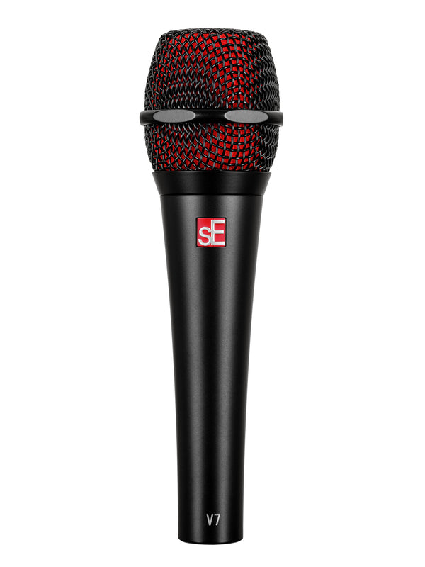 SE V7-BLK Studio Grade Handheld Microphone Supercardioid. Black