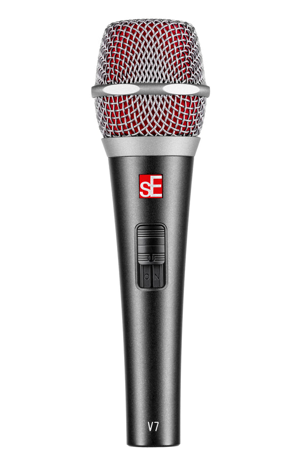 SE Electronics V7-SW Dynamic Supercardioid Microphone with On/Off Switch