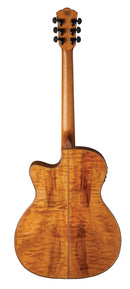 Washburn G66SCE Comfort Deluxe 66 Auditorium Cutaway Acoustic Electic Guitar. Spalted Maple