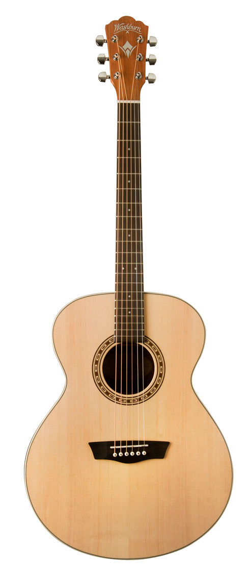 Washburn G7S Harvest Grand Auditorium Acoustic Guitar. Natural Gloss