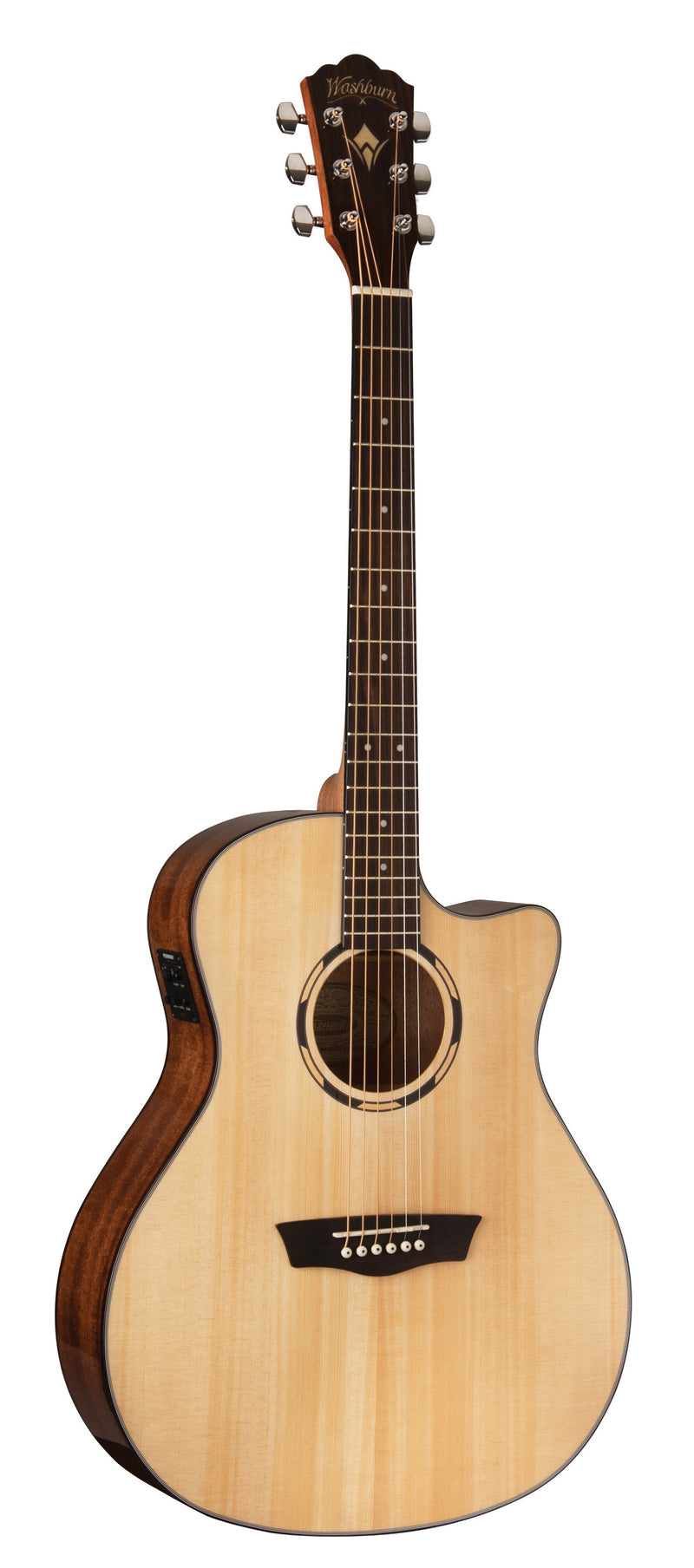 Washburn O10SCE Woodline 10 Series Orchestra Cutaway Acoustic Electric Guitar