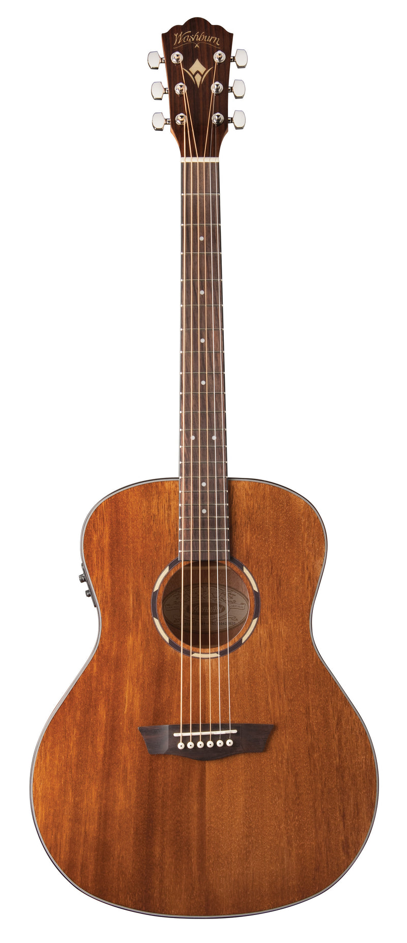 Washburn O12SE Woodline 10 Series Orchestra Acoustic Electric Guitar