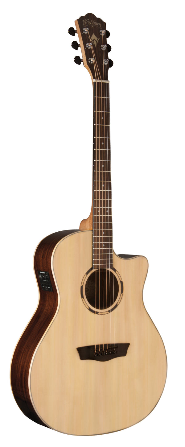 Washburn O20SCE Woodline 20 Series Orchestra Cutaway Acoustic Electric Guitar