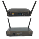 CAD WX120 Complete Wireless Mic System with HH & BP Transmitters includes Lav, Headset, and Guitar cable